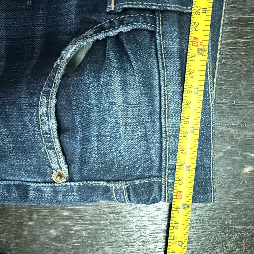 Current/Elliott Dark Blue Denim‎ Jeans - Picture 15 of 16